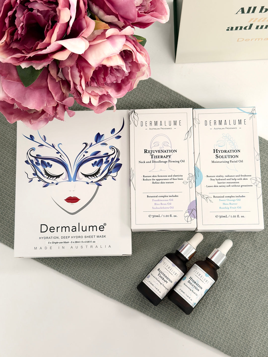 Floral Radiance –  Glow & Firm Skincare Set