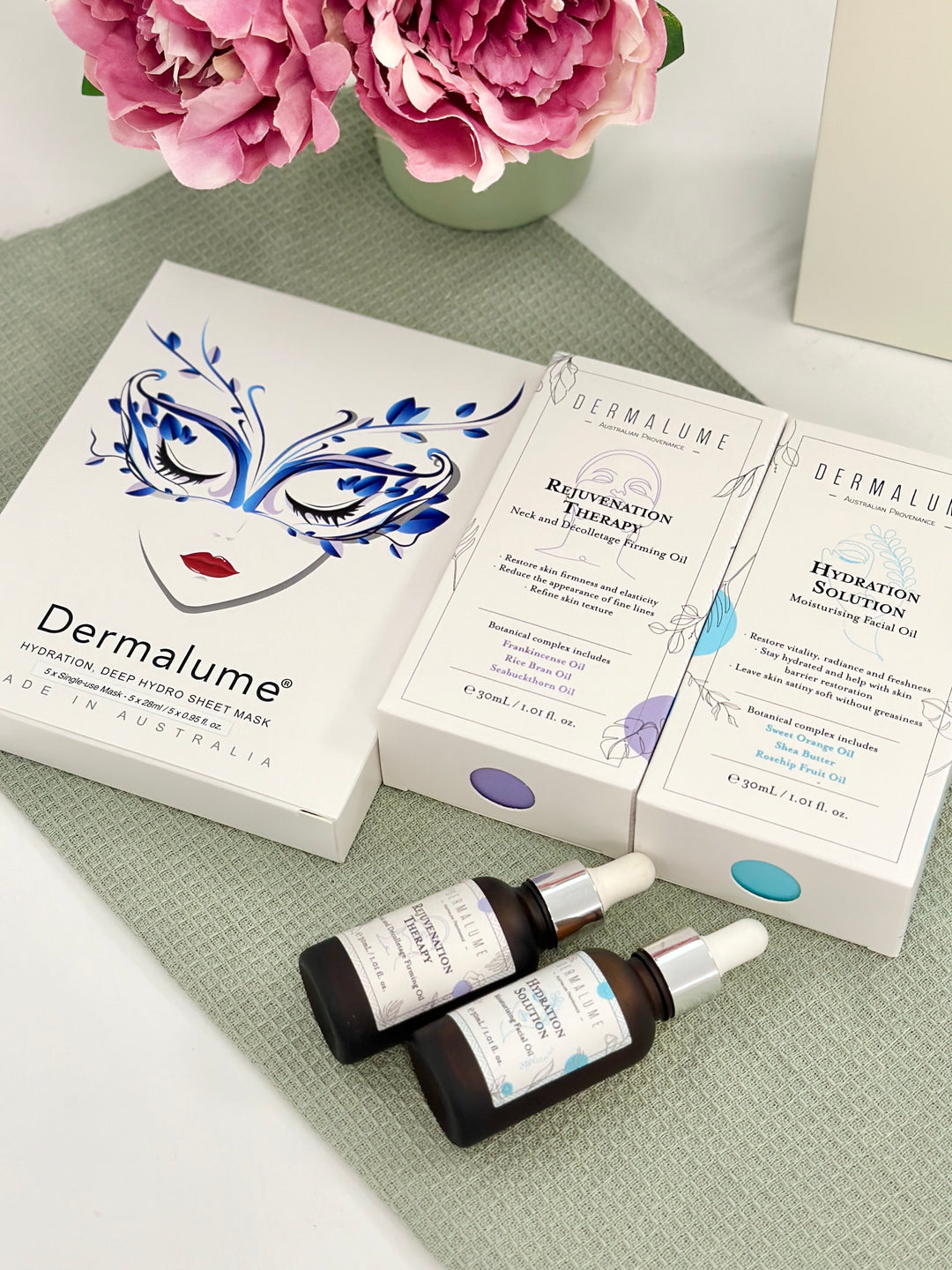 Floral Radiance –  Glow & Firm Skincare Set