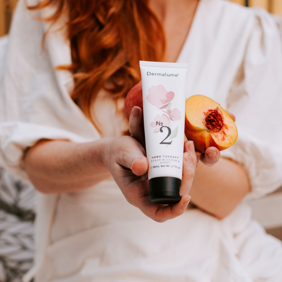 No.2 Peach Blossom & Honey Hand Cream Therapy - Dermalume