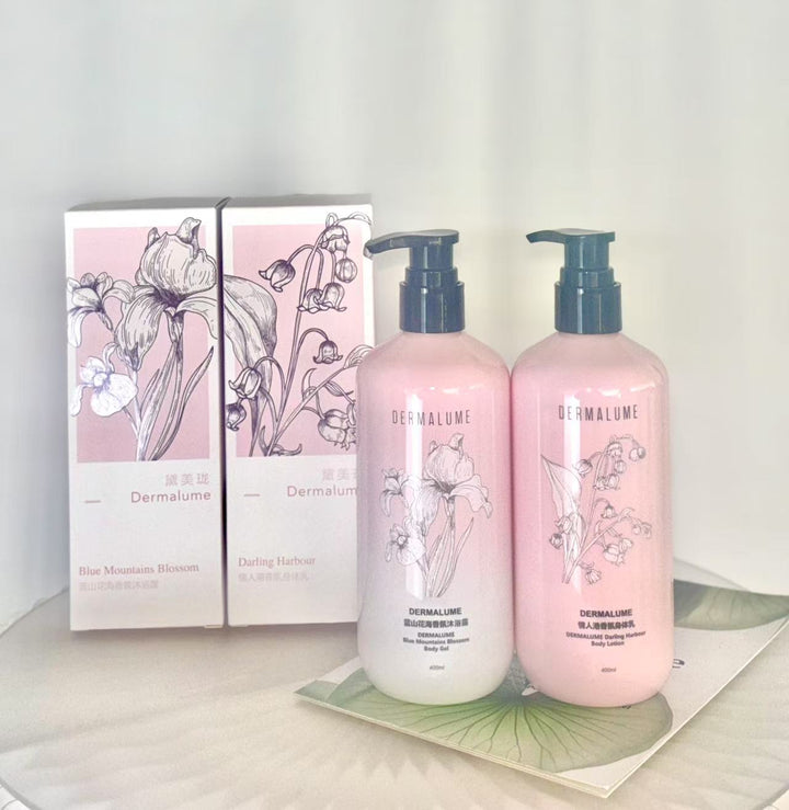 Dermalume Body Gel & Body Lotion Set